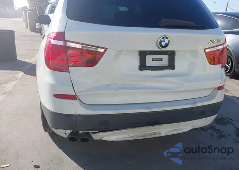 2013 BMW X3 xDrive28I z USA, uszkodzony, nr VIN 5UXWX9C52D0A22848